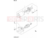 19 - STARTING MOTOR - Suzuki DR200SE L2 (2012) (E24)