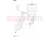 50 - LABEL (DR200SEL2 E24) - Suzuki DR200SE L2 (2012) (E24)