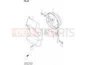42 - HEADLAMP COVER - Suzuki DR200SE L2 (2012) (E24)