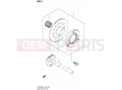 SUZUKI DR200SE L3 (2013) (E24) 7 - STARTER CLUTCH