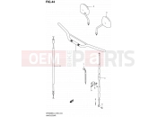 SUZUKI DR200SE L3 (2013) (E24) 44 - HANDLEBAR (DR200SEL3 E06)