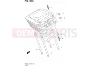 107A - CYLINDER - Suzuki DR200S L5 (2015) (E03,E28,E33)
