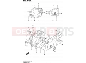 112A - CRANKCASE COVER - Suzuki DR200S L5 (2015) (E03,E28,E33)