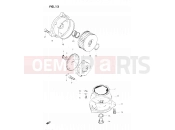 SUZUKI DR250S D (1983) 12 - OIL PUMP
