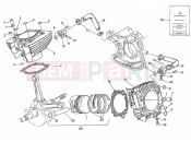 DUCATI 1990 907 I.E. CYLINDER - PISTON » ENGINE CASE