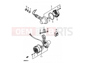 SUZUKI DR250S E (1984) 26 - TURN SIGNAL LAMP (E02)