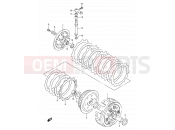 SUZUKI DR250S L (1990) 15 - CLUTCH