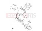SUZUKI DR250S L (1990) 36 - HEADLAMP COVER