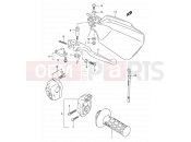 SUZUKI DR250S L (1990) 40A - RIGHT HANDLE SWITCH (MODEL N/P/R E21)
