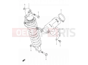 SUZUKI DR250S L (1990) 45 - REAR SHOCK ABSORBER