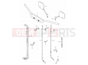 SUZUKI DR250S M (1991) 39A - HANDLEBAR (MODEL N/P/R E21)