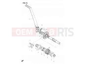 SUZUKI DR250S Z (1982) 16 - KICK STARTER