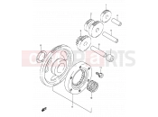 SUZUKI DR250SE S (1995) 7 - STARTER CLUTCH