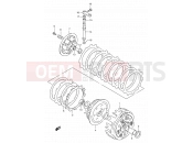 SUZUKI DR250SE S (1995) 16 - CLUTCH