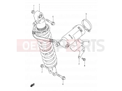 SUZUKI DR250SE S (1995) 46 - REAR SHOCK ABSORBER