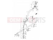 SUZUKI DR250SE S (1995) 51 - REAR MASTER CYLINDER