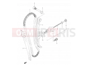 SUZUKI DR350 M (1991) (E03,E28,E33) 8 - CAM CHAIN