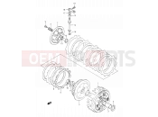 SUZUKI DR350 M (1991) (E03,E28,E33) 14 - CLUTCH