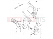 SUZUKI DR350 P (1993) (E01) 35 - LEFT HANDLE LEVER