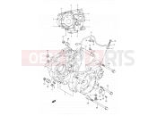 SUZUKI DR350 P (1993) (E03,E28,E33) 3 - CRANKCASE