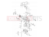 SUZUKI DR350 P (1993) (E03,E28,E33) 9 - CARBURETOR