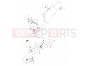 SUZUKI DR350 P (1993) (E03,E28,E33) 11 - MUFFLER