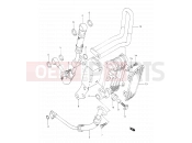 SUZUKI DR350 P (1993) (E03,E28,E33) 13A - OIL COOLER (OPTIONAL)