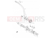 SUZUKI DR350 P (1993) (E03,E28,E33) 17 - KICK STARTER