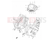 SUZUKI DR350 S (1995) (E01) 4 - CRANKCASE COVER