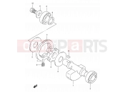 SUZUKI DR350 S (1995) (E01) 6 - CRANK BALANCER