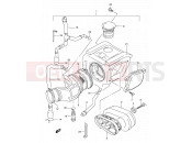 SUZUKI DR350 S (1995) (E01) 10 - AIR CLEANER