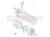 SUZUKI DR350 S (1995) (E01) 14 - CLUTCH