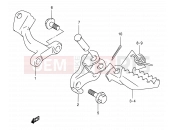 SUZUKI DR350 S (1995) (E01) 26 - FOOTREST