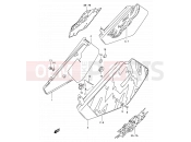 SUZUKI DR350 S (1995) (E01) 30A - FRAME COVER (MODEL N/P/R/S)