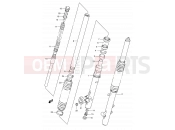 SUZUKI DR350 S (1995) (E01) 38A - FRONT DAMPER (MODEL S/T E01)