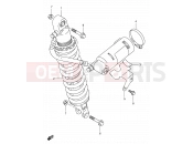SUZUKI DR350 S (1995) (E01) 44 - REAR SHOCK ABSORBER