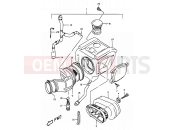 SUZUKI DR350 V (1997) (E01) 10 - AIR CLEANER