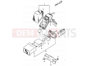 SUZUKI DR350 V (1997) (E01) 25A - TAIL LAMP (MODEL W/X, E24)