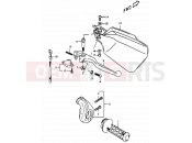 SUZUKI DR350 V (1997) (E01) 38A - RIGHT HANDLE LEVER (E24)