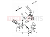 SUZUKI DR350 V (1997) (E01) 39 - LEFT HANDLE LEVER