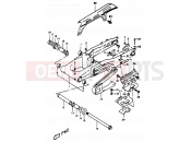 SUZUKI DR350 V (1997) (E01) 48A - REAR SWINGING ARM (E24)