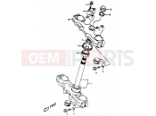 SUZUKI DR350 V (1997) (E01) 44 - STEERING STEM