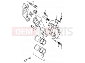 SUZUKI DR350 V (1997) (E01) 46 - FRONT CALIPER