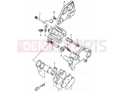 SUZUKI DR350 V (1997) (E01) 52 - REAR CALIPER