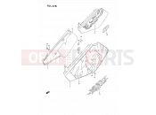 SUZUKI DR350S L (1990) (E02) 32B - FRAME COVER (DR350SHN/SHP/SHR)