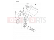 SUZUKI DR350S L (1990) (E02) 39 - RIGHT HANDLE SWITCH (DR350SL/SM,DR350SN/SP/SR E24)