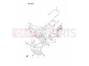 SUZUKI DR350S M (1991) (E02) 26A - FRAME (MODEL M/N/P)