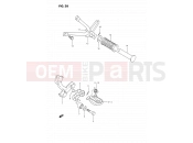 SUZUKI DR350S M (1991) (E02) 28 - FOOTREST