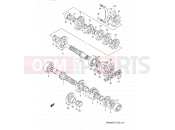 SUZUKI DR350S M (1991) (E03,E28,E33) 15 - TRANSMISSION