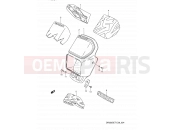 SUZUKI DR350S M (1991) (E03,E28,E33) 34 - HEADLAMP COVER